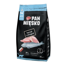 PAN MIĘSKO Kurczak z pstrągiem, granulat S 10kg